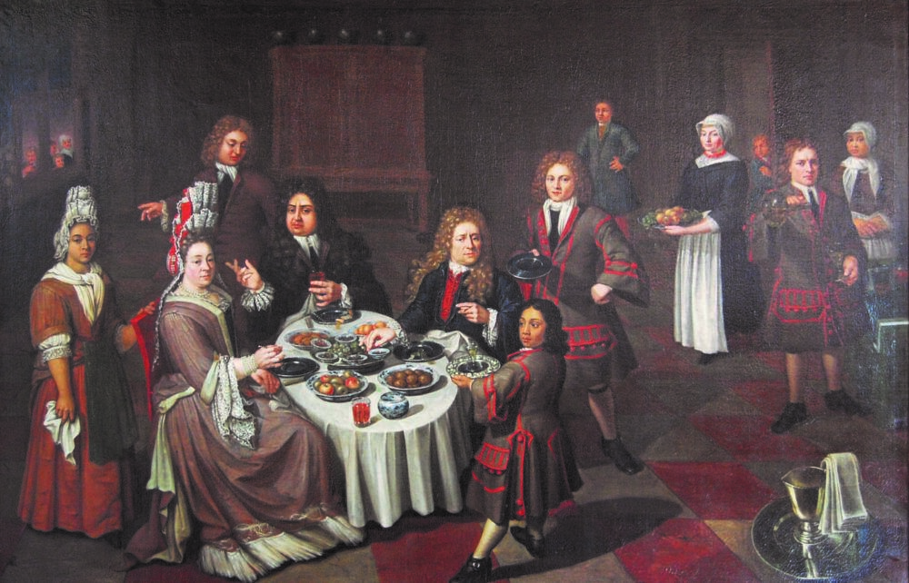 Familiemaaltijd te Dokkum